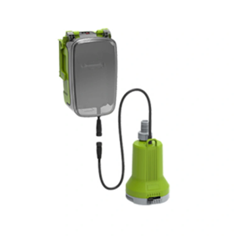 Draadloze draagbare dompelpomp