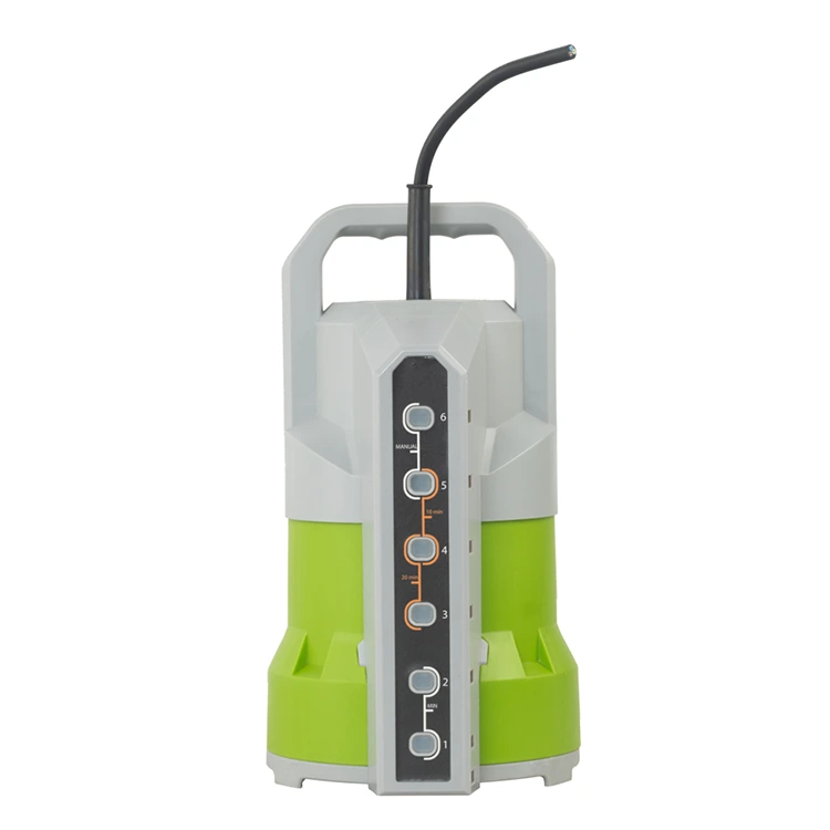 Intelligente automatische controle dompelpomp op laag niveau